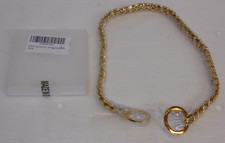 Gold Dog Chain Collar 20" - 12mm Slip Choke Fancy Bling Elegant Show New