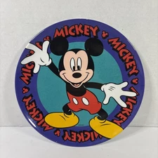 Vintage Zak Designs Disney Mickey Mouse 90s Kids Dinner Plate