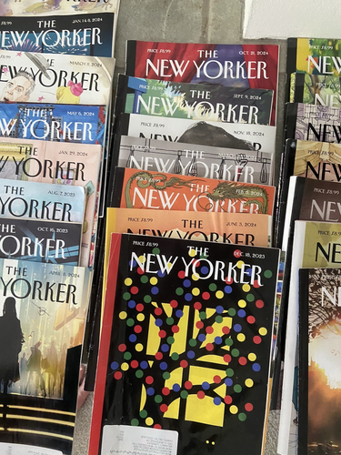 Lot of 44 THE NEW YORKER Magazine 2023 - 2025 (mostly 2024) --All puzzles blank - Picture 6 of 7