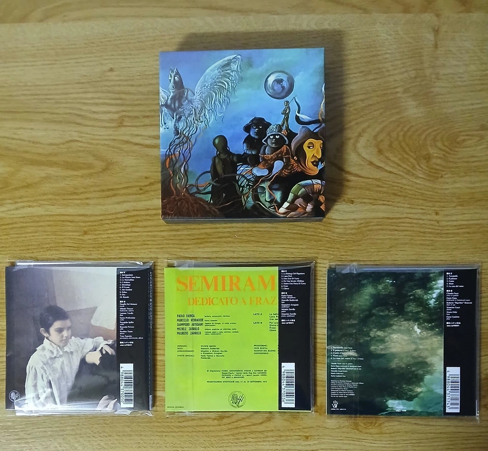 SEMIRAMIS  - 3 x MINI LP CD JAPAN OBI - PROMO BOX SET - NEUWERTIG - Bild 2 von 4