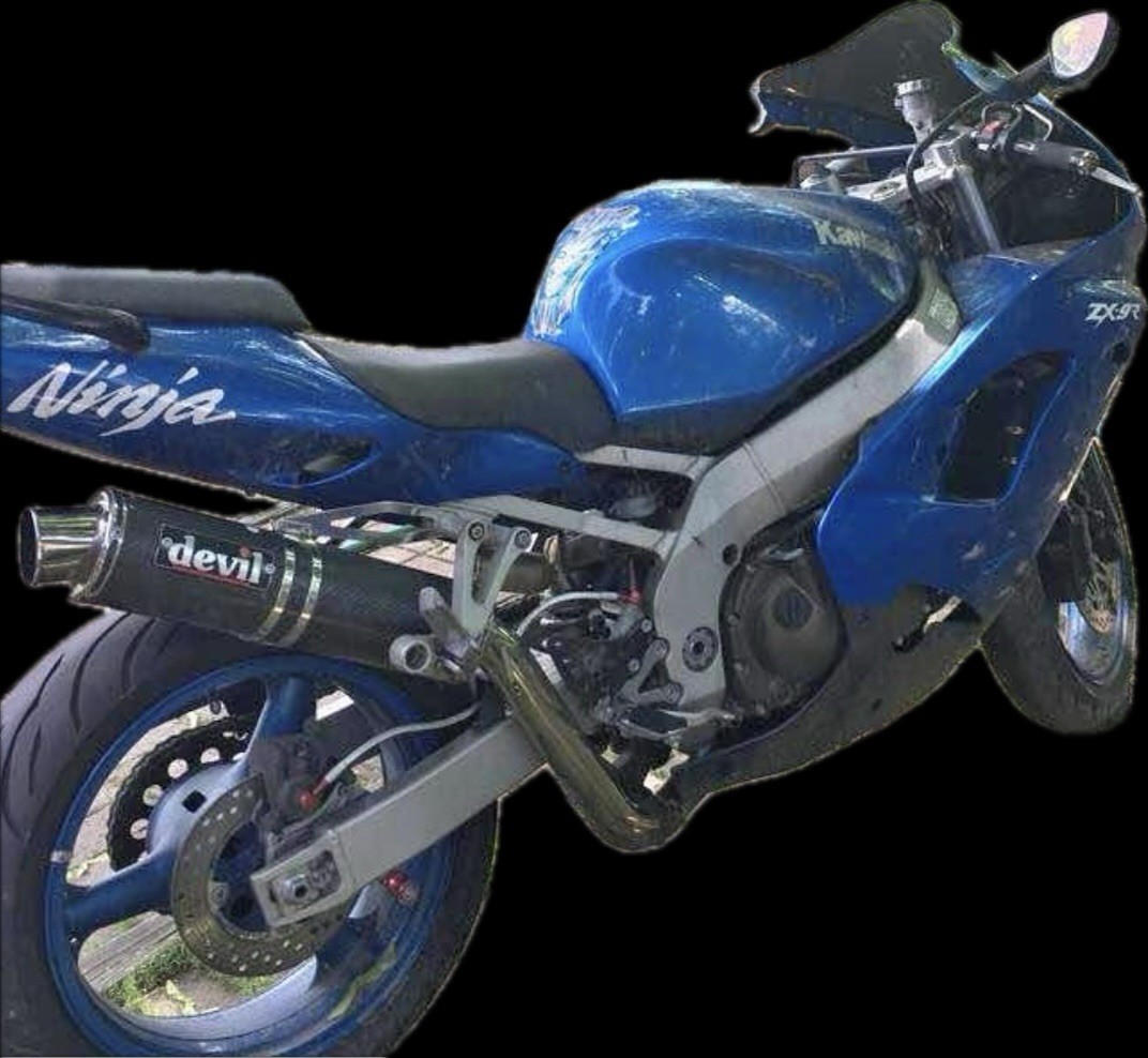 エスラジ Kawasaki 2013-2017 EX300 300 Ninja OEM Muffler Exhaust Slip