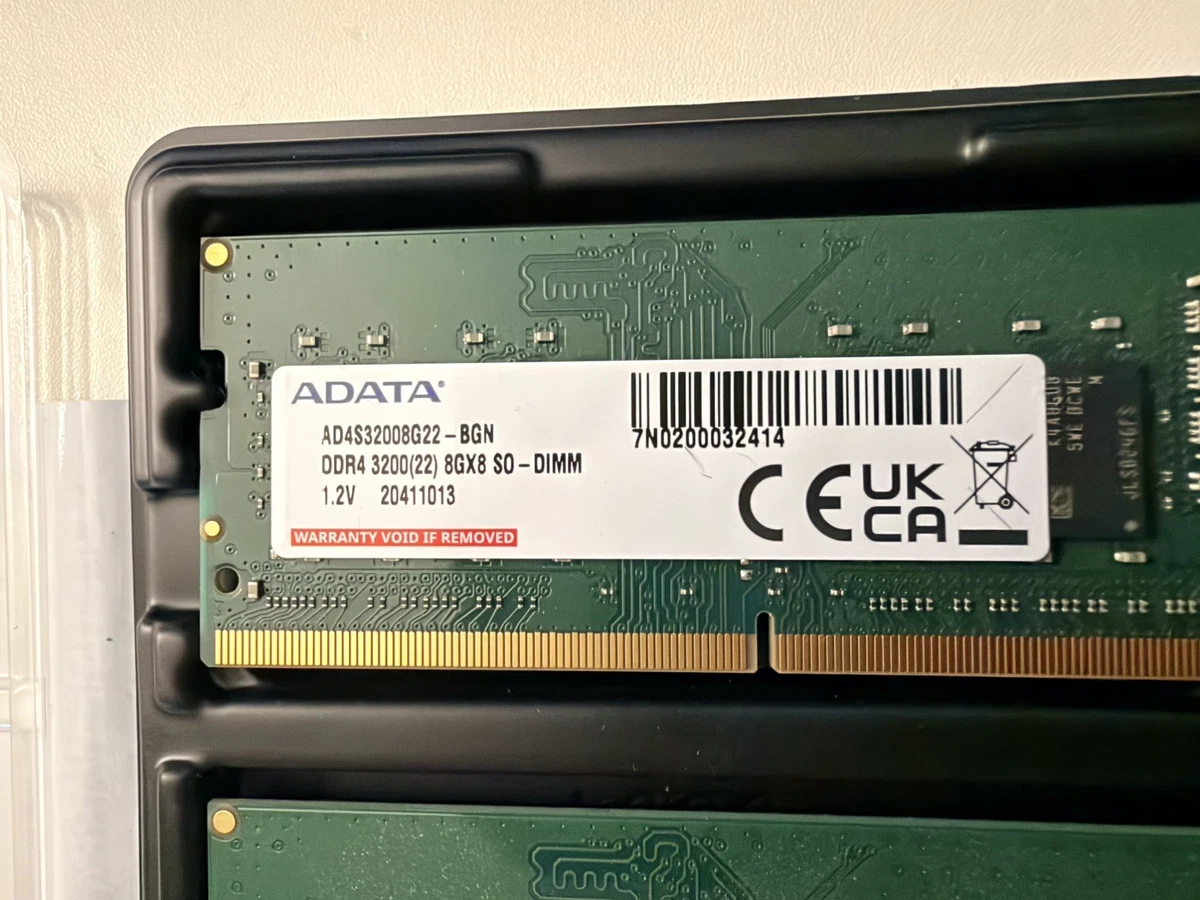 ADATA DDR4 SDRAM 8 GB Capacity per Module Memory (RAM) for sale | eBay
