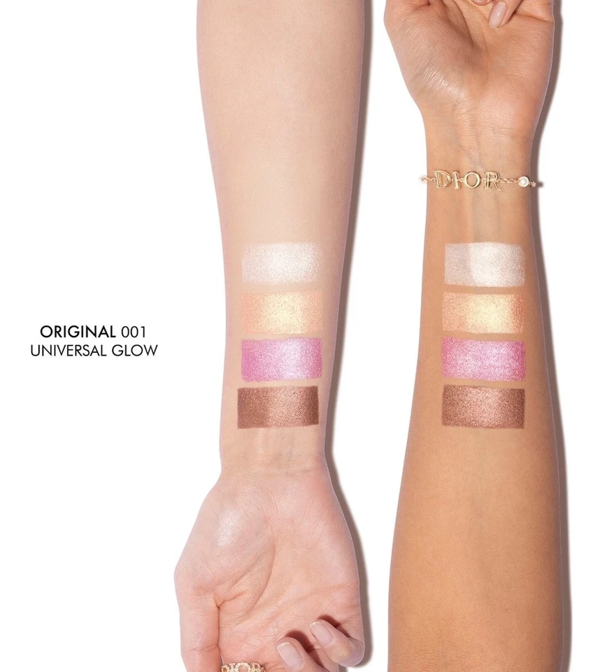 Dior Backstage Glow Face Palette 004 Rose Gold Glow & 001 Universal Glow -10g - Image 4 of 4