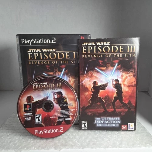 Star Wars Episode III 3 Revenge of the Sith PS2 Sony PlayStation 2 Complete CIB