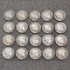 HALF ROLL of 20 FULL DATE BUFFALO NICKELS 1920-1938 (P,D,S) ALL DIFFERENT