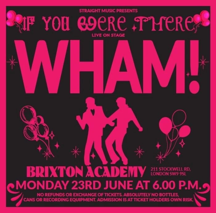 Wham! If You Were There - Live At Brixton `86 (CD) - Imagen 1 de 1