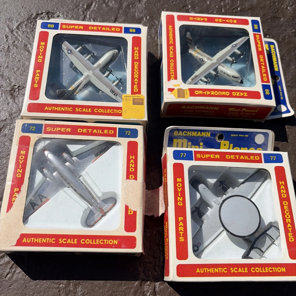 Bachmann Vintage Manufacture Diecast Aircrafts & Spacecrafts for