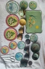 Lot of 28 Assorted 1920s/30s Ohio Art Company Tin Litho Children's Tea  Dishes