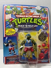 1992 Turtle Games Teenage Mutant Ninja Turtles  Track And Field Leo By Playmates