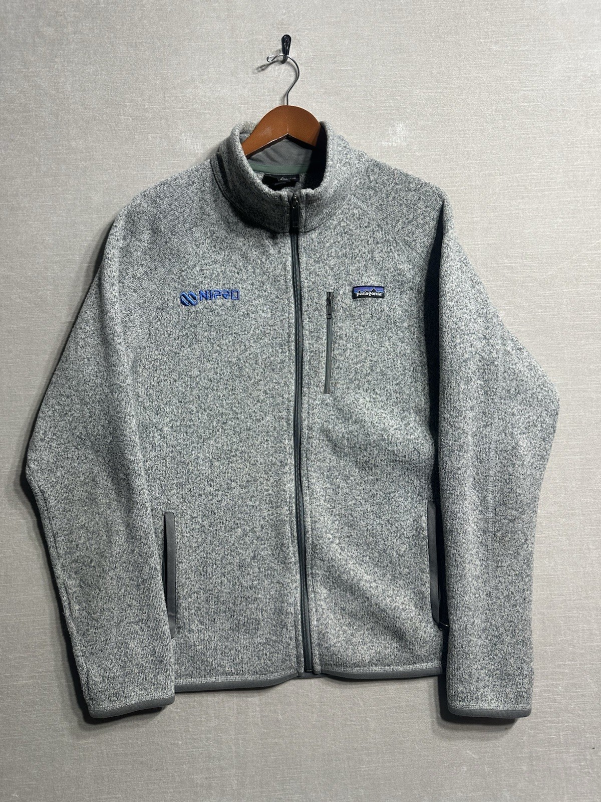 Patagonia Men's Better Sweater Jacket Full Zip Gray Size Large Long Sleeve 25527 thumbnail 2