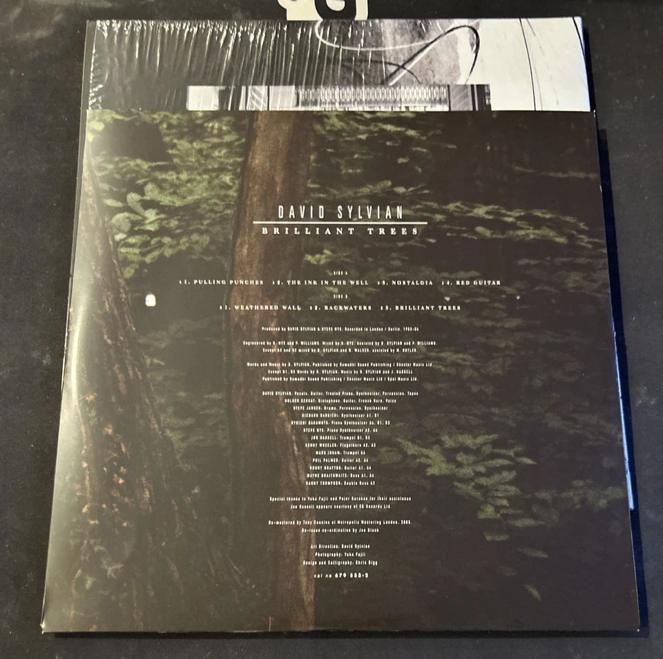 Brilliant Trees by David Sylvian (Record, 2019) Reissue 180gm Heavyweight Vinyl - Image 4 of 4