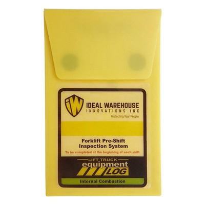 IDEAL WAREHOUSE INNOVATIONS, INC. 70-1061-CP Replacement Checklist Book,1'' W,PK4