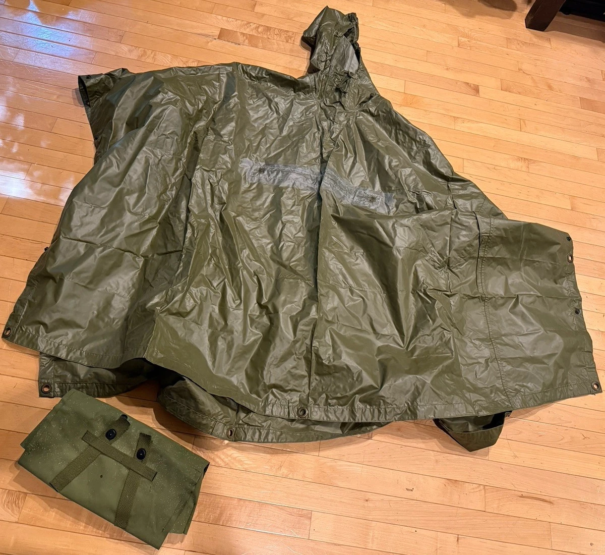 Vietnam Poncho In Original Vietnam War Personal & Field Gear for