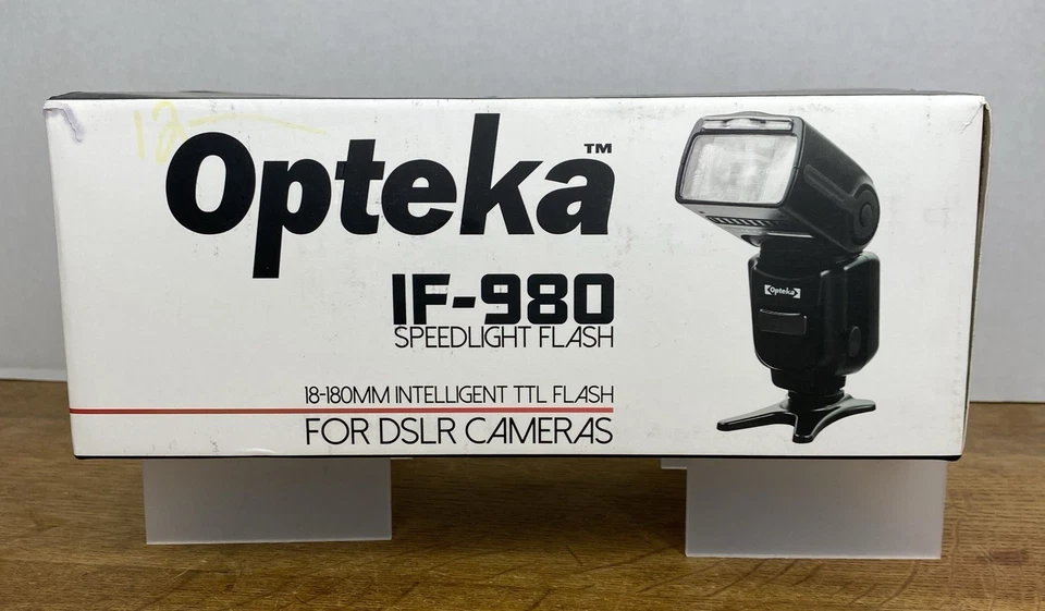 Opteka IF-980 Speedlight Flash 18-180mm Power Zoom for DSLR Cameras – Open Box - Image 2 of 4