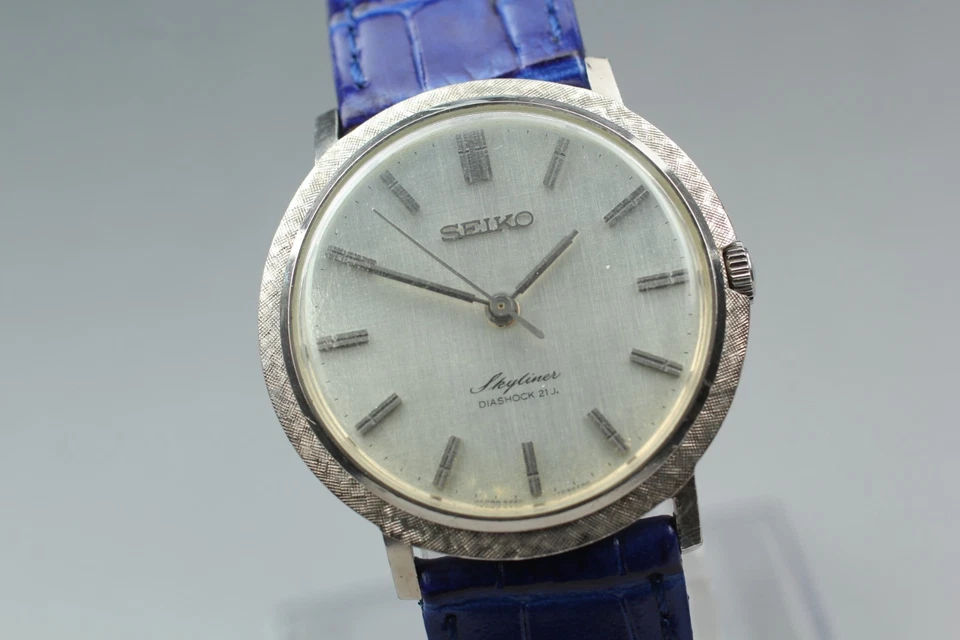 Overhauled [Near Mint] 1965 Seiko Skyliner 6220-7020 Hand-wound Watch From Japan - Image 2 of 4