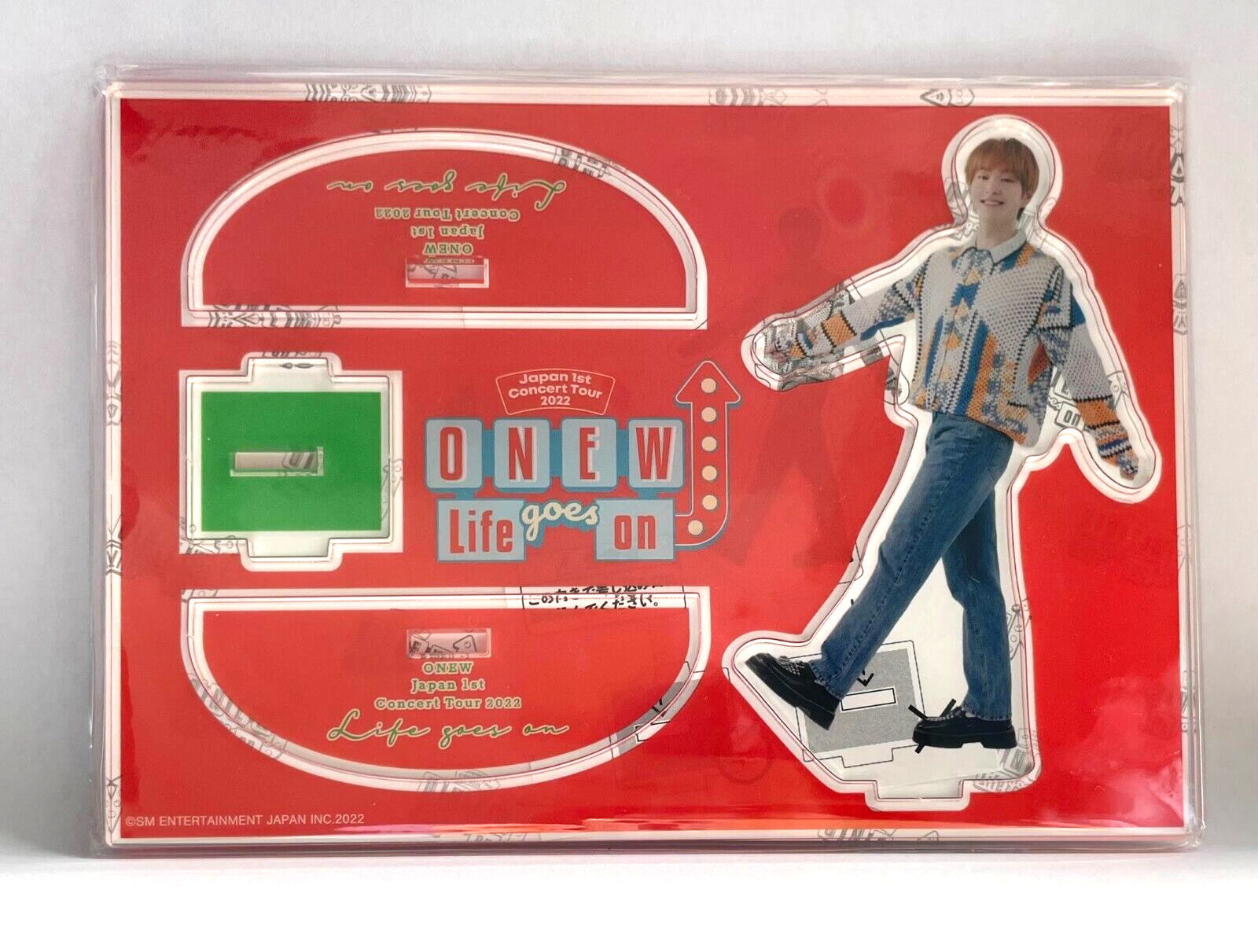 SHINee ONEW Japan 1st Concert Tour 2022 Life goes on / Acrylic Stand Orange