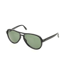 Ray-Ban Vagabond 58mm Resin Aviator Unisex Sunglasses R2605 in Black/Green