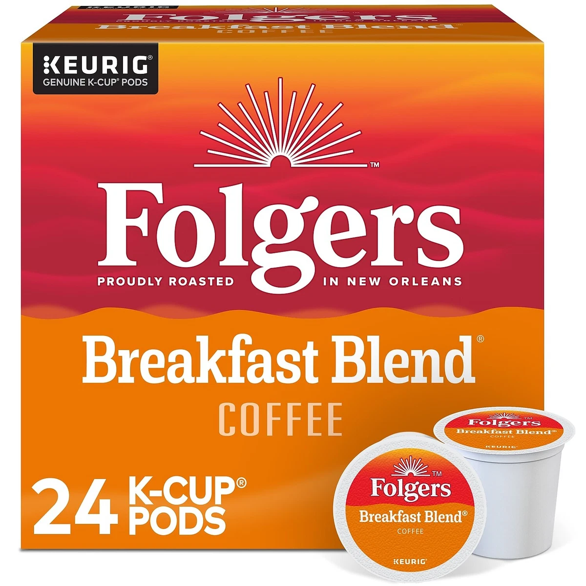 Folgers k top cups morning cafe