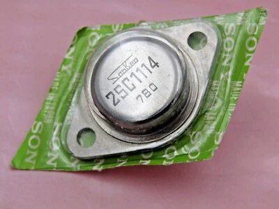 2SC1114 Original Sanken POWER Transistor Vintage TO-3