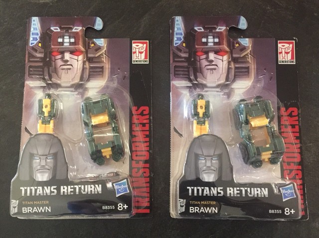 Transformers Generazioni Titans ritorno TITAN MASTER Brawn per Hasbro B8355