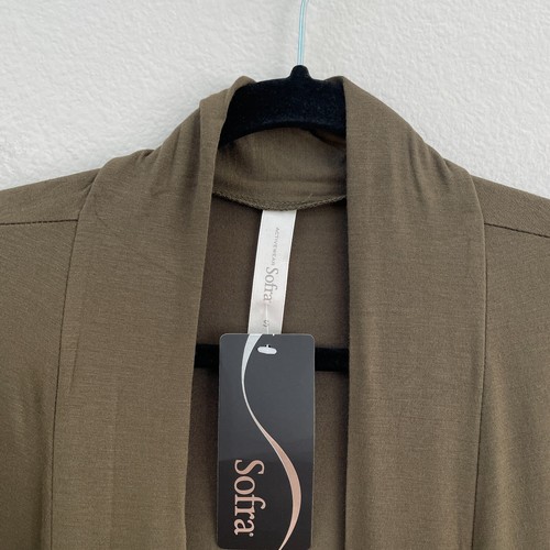 NEW Sofra Womens Small Butter Soft Lightweight Everyday Open Cardigan Stretch - Picture 39 of 41