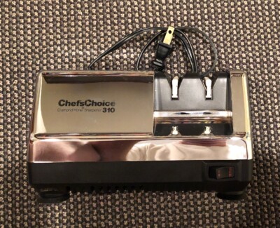Chef's Choice 310 Chrome / Stainless Electric 2 Stage Kitchen Diamond Sharpener