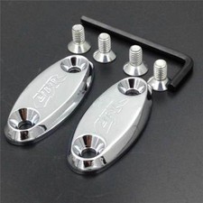 Rearview Mirror Base Plates Block Off For 1999-2006 2005 Honda CBR600 F4 F4i