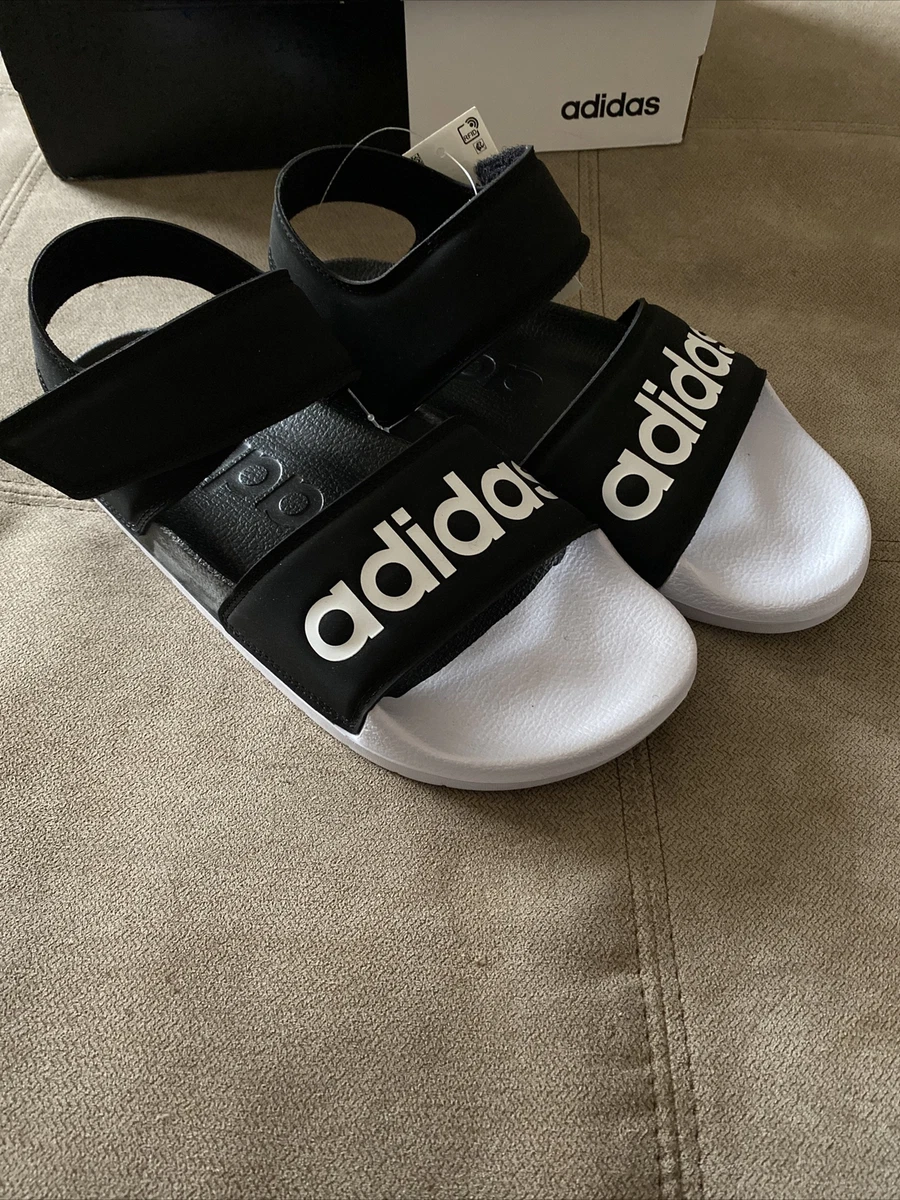Adidas 2 strap sandals sales