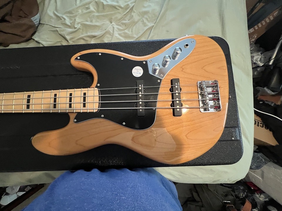 Electric Jazz Bass Guitar W/TKL Bass Guitar Case eBay