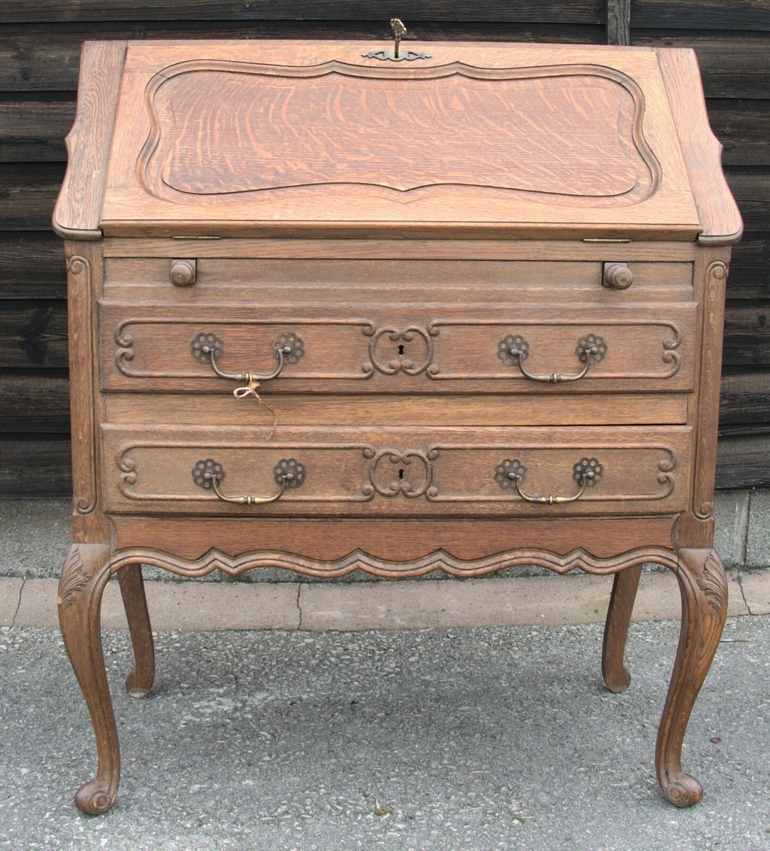 Oak sale secretary desk