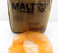 Malt Impact 24" Disposable Bouffant Caps Non Woven Hairnets Head Cover 1000 Case