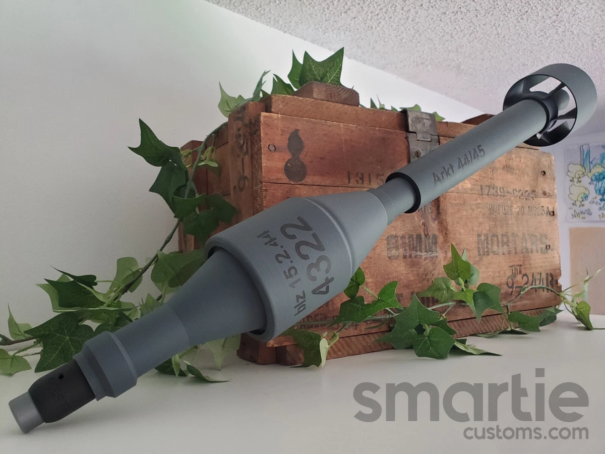 DUMMY 88mm RPzB GR.4322 Panzerschreck Rocket - Accurate Size 