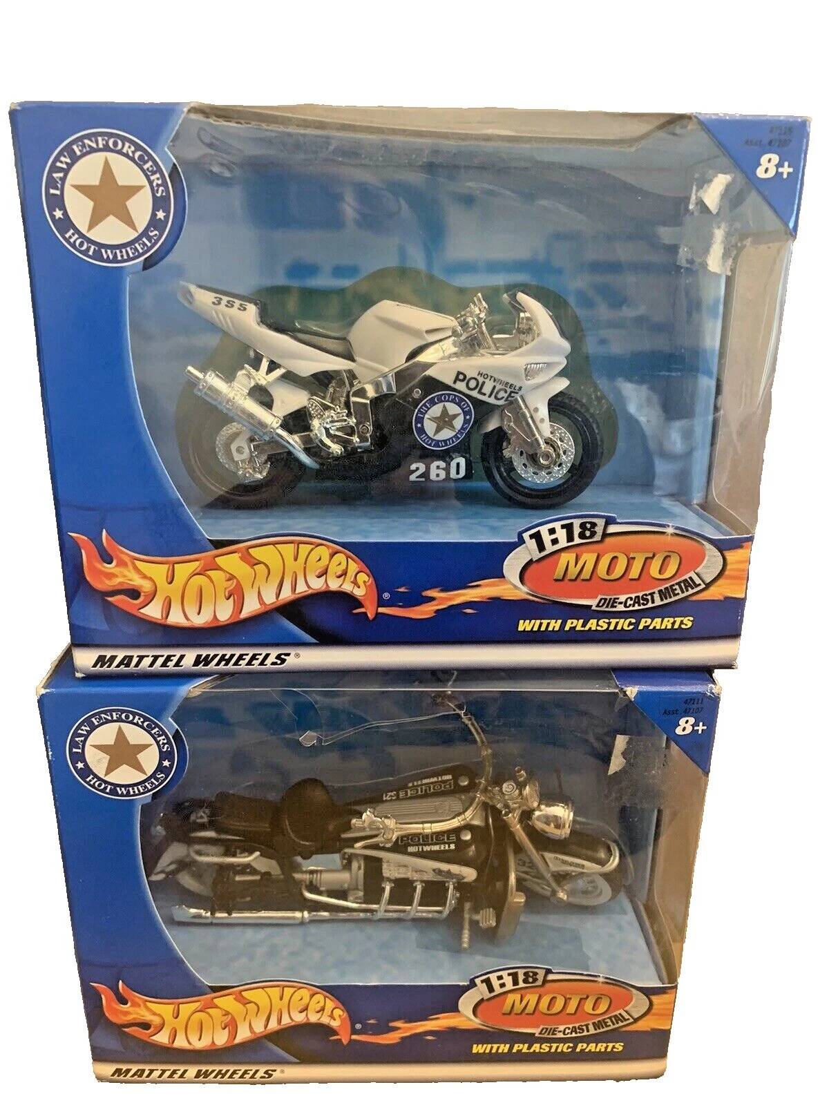 Motos Mattel Contemporary fabricación diecast