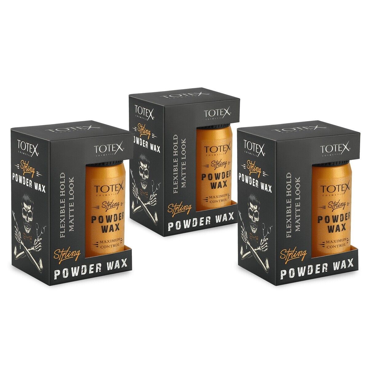 3x Totex Styling Powder Wax & Volume Powder Hair Styling Wax 20 gr  9111700674147 | eBay