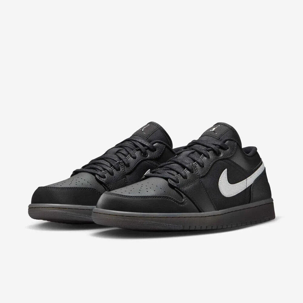 NIKE【送料込】Air Jordan 1 Low SE HV5968-001 Nike Air Jordan 1 Low SE Black Metallic Silver 3.5-13Size