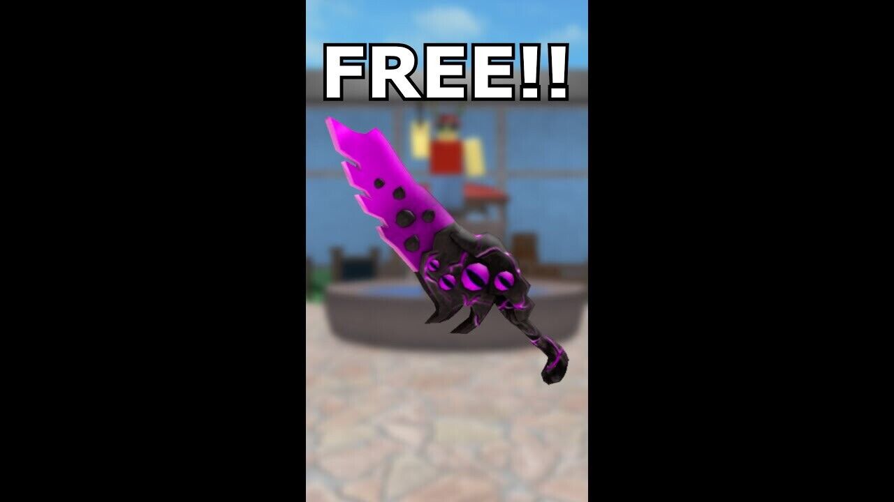 Roblox Murder Mystery 2 MM2 Purple Seer Godly Knifes and Guns