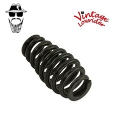 Genuine Original Vintage Lowrider 90mm Long Universal Steel Fork Spring Black.