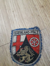 Rheinland Pfalz Coat of Arms Patch , Sew-On, Germany