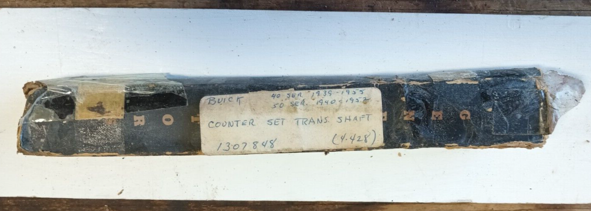 NOS Transmission Coutershaft GM #1307848 PG 4.48 39-52 1939