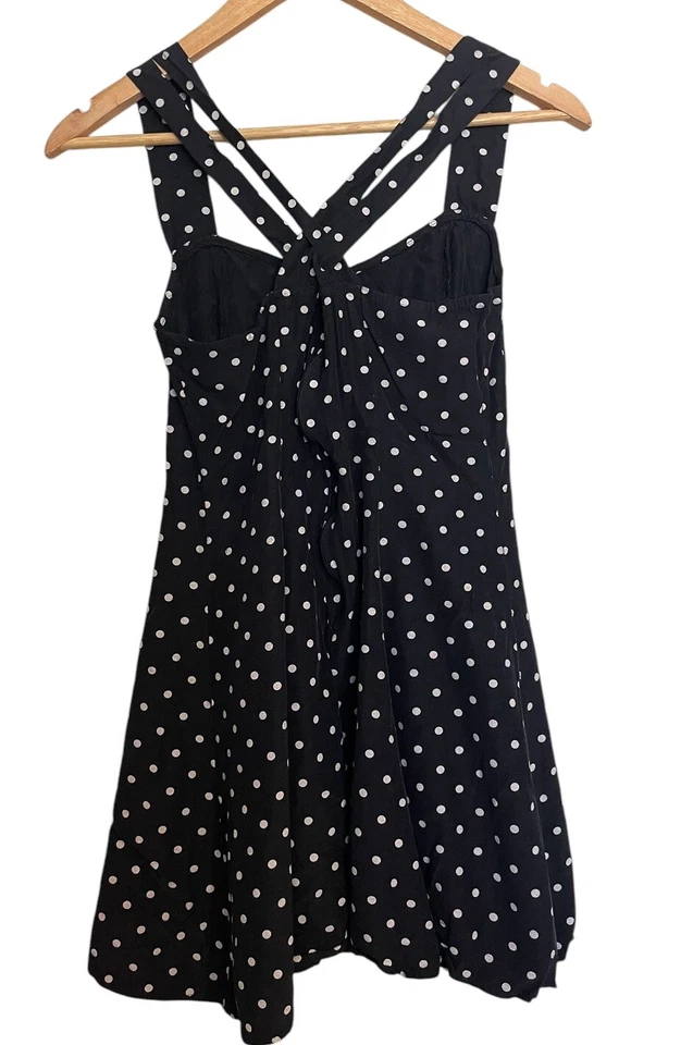 Девочек 90-х My Michelle в горошек крест платье размер 9/10 - Изображение 4 из 4