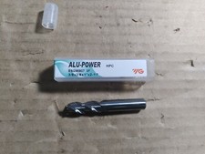 NEW YG "ALU-POWER" SOLID CARBIDE 3 FLUTE END MILL 3/8" X 3/8" X 1" X 2-1/2"