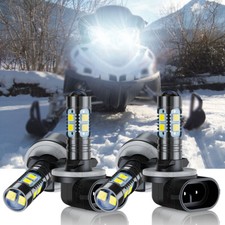 For Arctic Cat CrossFire R 8 LE 2009-2010 4x 894 893 LED Headlight Combo Bulbs