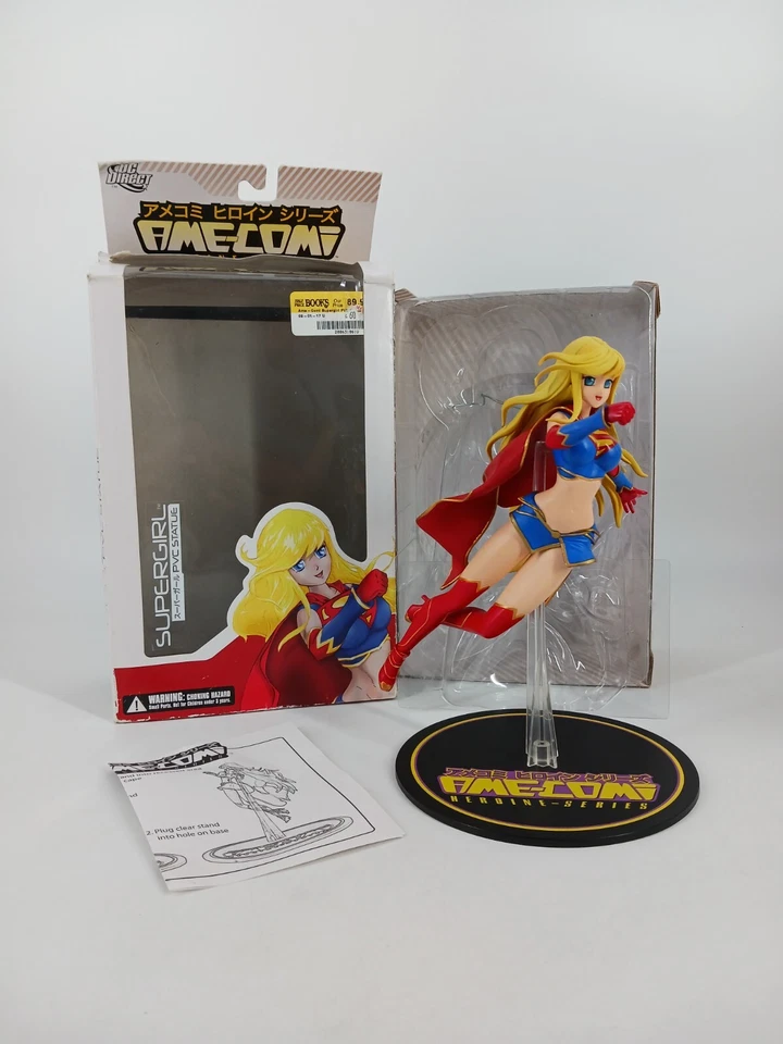 Figura PVC Supergirl Manga Ame-Comi DC Direct Udon Studios 2008 en caja original Foto 2 de 4