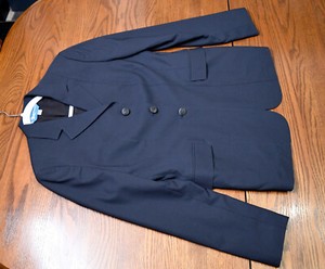 RJ Classics washable tech show jacket hunt coat navy 8 R