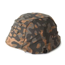 WW2 German M35 Helmet Cover Plane Tree Color Reversible