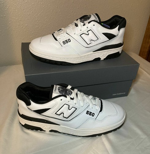 New Balance 550 White Black Oreo NEW Shoe Size 10.5 Mens BB550HA1 | eBay