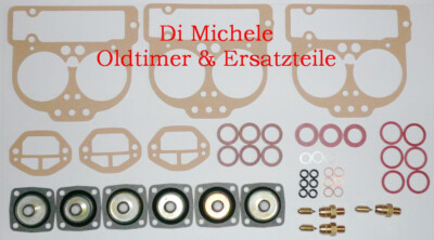 Unterlegscheibe Weber Ferrari 206 Dino GT, 3x 40 DCNF Weber Vergaser Kit, Gasket, Service, B WEBER Ersatzteil Italien Garantie