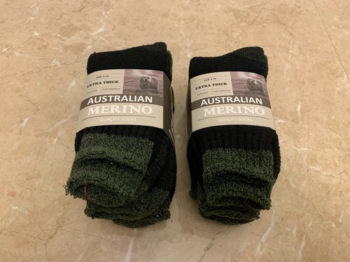 6 Pairs Top Quality AUS Merino Wool work socks 6-10 Extreme Heavy Duty, AU stock - Picture 32 of 33