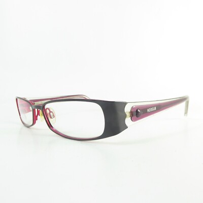 Morgan Brille 203076 Vollrandgestell Brille Brillengestell - Schwarz Rot