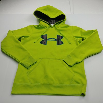 under armour hoodie neon green